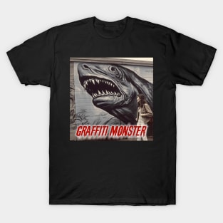 Graffiti Monster™ - Series #0 - New England Summer Sharks - 5 of 9 T-Shirt